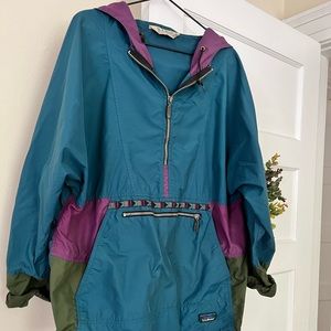 Vintage L.L. Bean Quarter-zip (size: L/XL Tall). Vintage color-way!